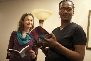 Elizabeth Whitney and Lea Robinson perform "A Tragiccomic Odyssey" 