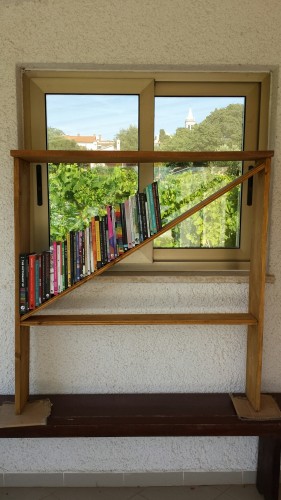 Queer bookshelf in Istria 