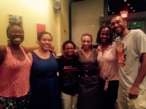 Pictured: Yvonne, Anaïs, Tish, Hope, Stephanie, Chris