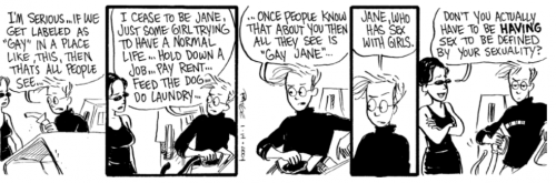 Strip from Jane's World by Paige Braddock