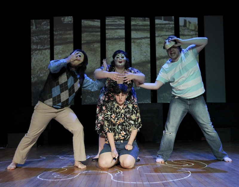 Cast photo from Through His I