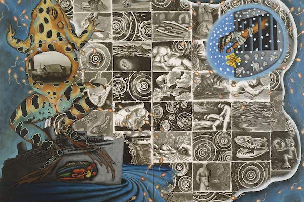 Cover art from Doomstead Days by Brian Teare